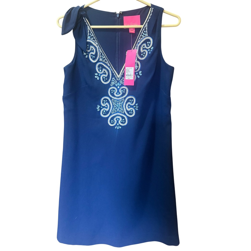 Lily Pulitzer Navy Mini Dress NWT Size 00